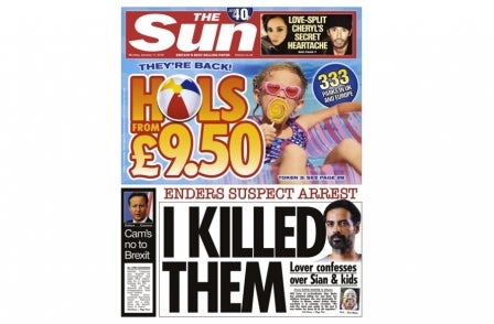 Why Sun’s 'I killed them' front page on alleged EastEnders actress killer was safe under Contempt of Court